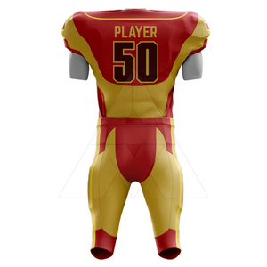 Uniforme de Fútbol Americano de Color Sólido, Talla Grande, Secado Rápido, Personalizado, Servicio OEM - Product Image 2