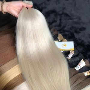 MEILLEUR CHOIX 2025 Extensions de Cheveux Naturels Slaves Couleur Claire Cheveux Vietnamiens en Lots Prix de Gros - Product Image 1