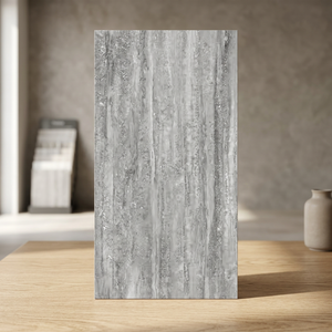 Voyega travertine กระเบื้องเคลือบเงาไม้มันวาวสูงหรูหราขนาด80X160สำหรับตกแต่งผนังห้องนั่งเล่นโรงแรม - Product Image 2