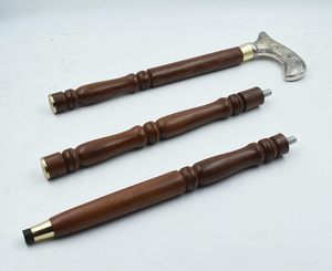 Home Decor Solid Brass Royal Handle Wooden <b>Walking</b> <b>Stick</b> Nautical Style <b>Folding</b> Cane Luxury Decorative Support Cane - Product Image 2