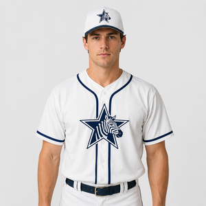 Uniformes de Béisbol SALSTAR SPORTS Personalizados, Tallas Grandes Disponibles, Todos los Colores, Secado Rápido, Transpirables, 100% Poliéster, Manga Corta - Product Image 3