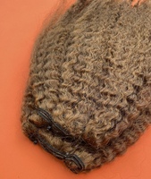 Extensions de cheveux brésiliens bouclés très demandées de Cloudyhair Company, qualité 11A, couleur naturelle, cheveux humains vierges vietnamiens doux, double trame machine.