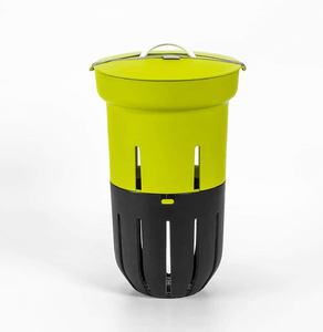 Incinérateur de déchets industriels en acier robuste avec porte de chargement et cheminée, disponible à prix de gros. - Product Image 2
