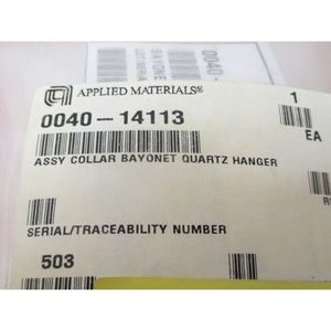 AMAT 0040-14113 ASSY COLLAR BAYONET QUARTZ HANGER - อุปกรณ์และอะไหล่เซมิคอนดักเตอร์ระดับโลกที่เชื่อถือได้ - Product Image 1