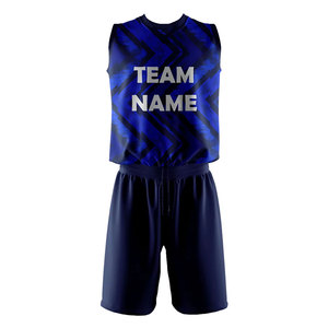 Tenue de volley-ball moderne, légère et durable, maillot et short confortables pour l'entraînement et le match. - Product Image 1