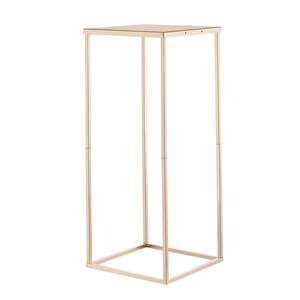 10 pièces, support à fleurs en métal doré laminé de 23,62 pouces, support rectangulaire pour l'affichage floral, pour la décoration de mariage, d'anniversaire, centre de table - Product Image 1