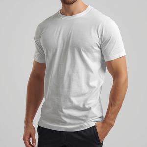 Camiseta de Peso Pesado, Algodón Grueso Premium, Talla Grande, Duradera, Informal, con Personalización OEM ODM - Product Image 1