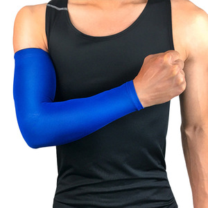 Manguitos de ciclismo para brazo, protección solar de verano, para baloncesto, correr, pesca deportiva, protectores de codo, equipo de protección elástico de nailon - Product Image 2