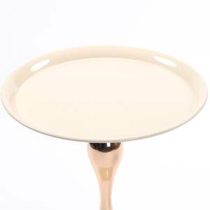 Moderno in metallo piedistallo tavolino da caffè a coda di sirena Design minimalista accento tavolino per piccoli spazi per soggiorno Martini - Product Image 4