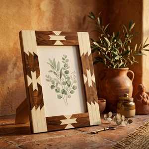 ZONE ARTISANAUTE HCZ-74 Cadre photo en résine pour table, 5 x 7 pouces, vertical, léger, impression offset, décoration pour salon - Product Image 6