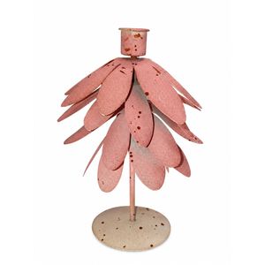 Luxury Metal Flower Candle <b>Holder</b> Set Decorative Table Centerpiece Handmade Iron Floral <b>Tealight</b> Candle Stand for Wedding Home - Product Image 4