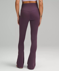 Women's Fitness <b>Flare</b> <b>Leggings</b> High Waist Push-up Workout <b>Yoga</b> Breathable Comfortable Lightweight Seamless - Product Image 2
