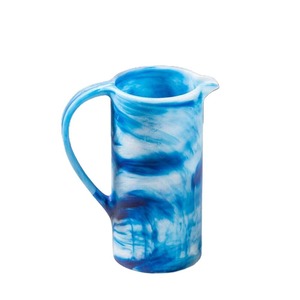 Jarra de Resina Hecha a Mano con Acabado Brillante, Ideal para Servir Jugos, Agua con Limón y Bebidas de Verano, Multiusos para Cocina - Product Image 1