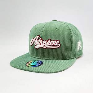 Gorra de Béisbol Aubreyrene, Elegante, Cómoda y Moderna, de Pana Verde, Ajustable, Estilo Casual, Hip Hop, Deportiva - Product Image 6