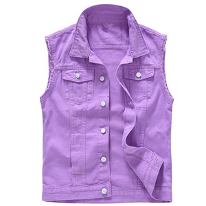 Camisas Vaqueras Sin Mangas de Color Sólido, Estilo Casual, al Mejor Precio, Servicio OEM, Cómodas, Transpirables, Ecológicas, de Secado Rápido - Product Image 1