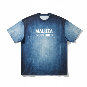 เสื้อยืดโอเวอร์ไซส์คุณภาพสูง 300gsm ผ้าหนา ปักโลโก้ตามสั่ง เสื้อผ้าสตรีทแวร์ผู้ชาย เสื้อยืดคอตตอนไซส์ใหญ่พิเศษ - Product Image 1