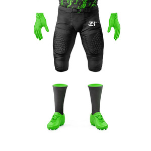 Uniformes de Fútbol Americano Personalizables, 100% Poliéster Sublimado, Transpirables, Tallas Grandes, Todos los Colores - Product Image 6