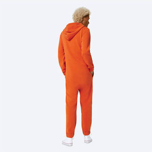 Wholesale <b>Man</b> <b>Onesie</b> Soft Fleece Zip Up Pajama Jumpsuit Winter Lounge <b>Man</b> <b>Onesie</b> Warm Full Body Adult Sleepwear Casual Homewear - Product Image 5