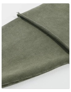 Nouveaux sweats à capuche délavés 2026 pour hommes, respirants, de haute qualité, avec impression de logo personnalisée sur le devant - Product Image 3