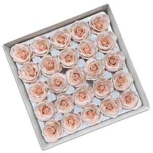 25 Piezas de Flores Artificiales de Alta Calidad, Ramo de Rosas Suxing Inmortales, Caja de Regalo de Navidad, Decoración de Habitaciones, Flores de Jabón - Product Image 4