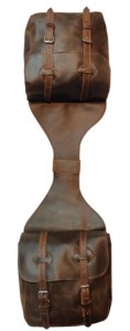 Bolsa de Sillín para Caballo Estilo Western, de Cuero Genuino, para Montar a Caballo, Accesorios Ecuestres |   Bolsa de Cuero para Silla de Montar de Estilo Western - Product Image 3