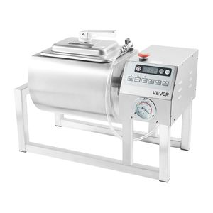 Máquina Marinadora Comercial de 20L con Vacío, de Acero Inoxidable, para la Elaboración de Productos Cárnicos, con Rotación Bidireccional de 3 Velocidades - Product Image 1
