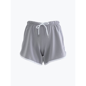 Pantaloni da donna grigi con delfino pantaloncini sportivi da Yoga per il Fitness - Product Image 1