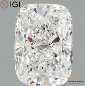 Diamante Cultivado en Laboratorio con Certificación IGI, Color D, Claridad VS2, 2.00 Quilates, Corte Cojín, para Anillo de Compromiso de Lujo - Product Image 1