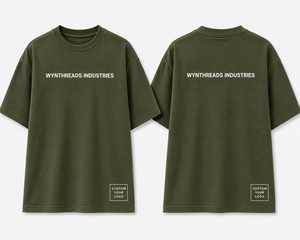 Camiseta de Hombre al por Mayor con Logotipo Personalizado, 300 g/m², Talla Grande, Hombros Caídos, 100% Algodón - Product Image 3