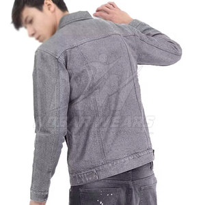 <b>Mens</b> Washed Jeans Winter <b>Jacket</b> Casual Street Style Outerwear <b>Warm</b> Comfortable for Travel and Daily Wear - Product Image 4