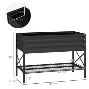 Aiuola rialzata con caratteristiche uniche, accessori essenziali per il giardino - Product Image 3