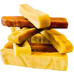 Friandise pour animaux de compagnie en gros, biologique, faible en glucides, à base de yak, boîte de 3 lb avec 8 pièces de fromage au lait de yak de l'Himalaya, provenant de l'Uttar Pradesh, pour chatons - Product Image 1