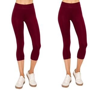 Leggings Capri de Yoga pour Femmes, Taille Haute, Personnalisables par Sublimation, Qualité Premium, OEM/ODM, Taille Élastique, Vente en Gros Usine - Product Image 6