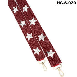 Accesorio de Lujo para Bolso de Mujer, Adornado con Cuentas, de Acero Inoxidable, Ajustable, con Diseños Personalizados, Bordado - Product Image 1