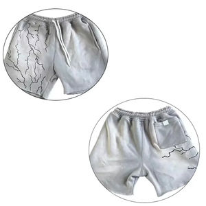 Shorts de bain pour hommes de haute qualité, nouveau style, couleur unie, décontractés, en coton/polyester, taille haute élastique, respirants, service OEM, qualité supérieure - Product Image 5