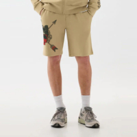 Ensembles de sweats à capuche pour hommes de qualité supérieure, logo personnalisé, 100% coton, survêtements de jogging, ensemble court, ensemble deux pièces sweat à capuche et short pour hommes
