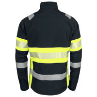 Veste de travail pour homme en polyamide respirant, réfléchissant, certifié CE, personnalisable, tendance, softshell, mécanicien, haute visibilité, uniforme
