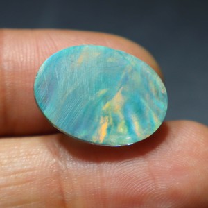Australian <b>Opal</b> Doublet Monarch Gemstone Green Fire <b>Opal</b> Handmade Stone Jewelry Fire <b>Opal</b> Doublet Monarch Gemstone Pendant - Product Image 5