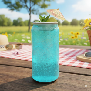 Latas de Bebidas Transparentes de PET Pavico de 250ml/550ml, Tapa Personalizable con Serigrafía, Fácil Apertura, Color y Logotipo Personalizados - Product Image 1