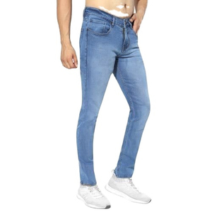 Jeans de Mezclilla para Hombre, Corte Recto, Lavado a la Piedra, Transpirables, Ecológicos, Venta al Por Mayor, OEM, Última Moda, MOQ Bajo, Precio Económico, Más Vendidos - Product Image 4