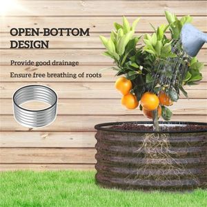 Macetas y Jardineras Metálicas, Decoración Elegante para Jardín - Product Image 5