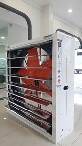 Ventilador de Pared de Alto Rendimiento de 1380 mm, 50800 m3/h, 470 RPM, Bajo Nivel de Ruido, Ventilación para Talleres de Maquinaria Pesada - Product Image 3