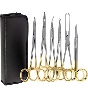 Juego de Vasectomía de 7 Piezas, Instrumentos de Precisión Manuales de Acero Inoxidable, Ligeros, para Uso Hospitalario, Autoclavables, con Certificación CE - Product Image 5