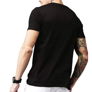 Camiseta de alta calidad con logo personalizado, estilo moderno, informal de verano, 100% algodón, corte ajustado para hombre - Product Image 5
