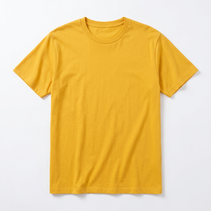 เสื้อยืดคอกลมแขนสั้นสีพื้นสำหรับผู้ชาย ทรงโอเวอร์ไซส์ สวมใส่สบาย ผลิตจากผ้าเจอร์ซีย์ 100% คอตตอน ย้อมสีแบบ Garment Dyed เป็นมิตรต่อสิ่งแวดล้อม ป้องกันรังสียูวี แห้งเร็ว - Product Image 5