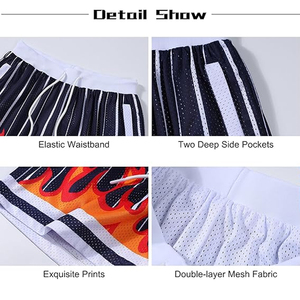 For Purple Solid Basketball Shorts Quick Dry Breathable Gym Wear Sweat Resistant Mesh Custom Sublimation Eco-Friendly High - Product Image 4
