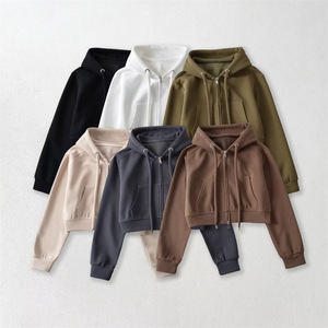 Sudadera con Capucha Clásica para Mujer, Material de Felpa, Corte Holgado, Cómoda para Uso Diario, Sudadera con Capucha Deportiva para Mujer - Product Image 5