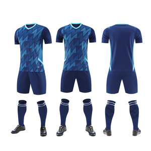 Conjunto de Camiseta de Fútbol Personalizable, Blanca y Negra, Cuello en V, Manga Corta, Poliéster que Absorbe la Humedad, Unisex, para Adultos, con Impresión del Nombre del Equipo - Product Image 1