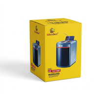 BoomBest LN5316BT Enceinte sans fil portable, basses puissantes, volume élevé, radio FM, lecteur de musique avec antenne télescopique USB