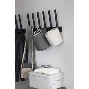 MA61SGR Soft Hanging <b>Storage</b> Basket <b>Collapsible</b> Wall Hanging Organizer for Everyday Necessities - Product Image 6